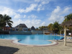 The resort's pool.